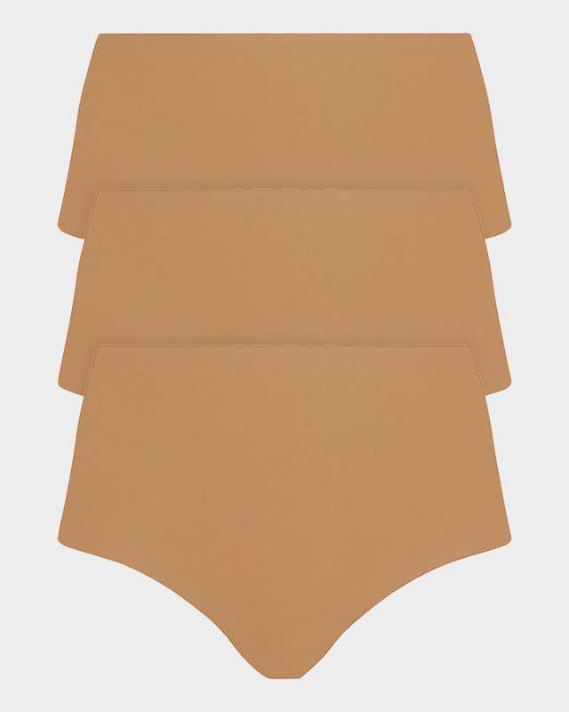 Classic High-Rise Microfiber Bikini Briefs, Pack of 3